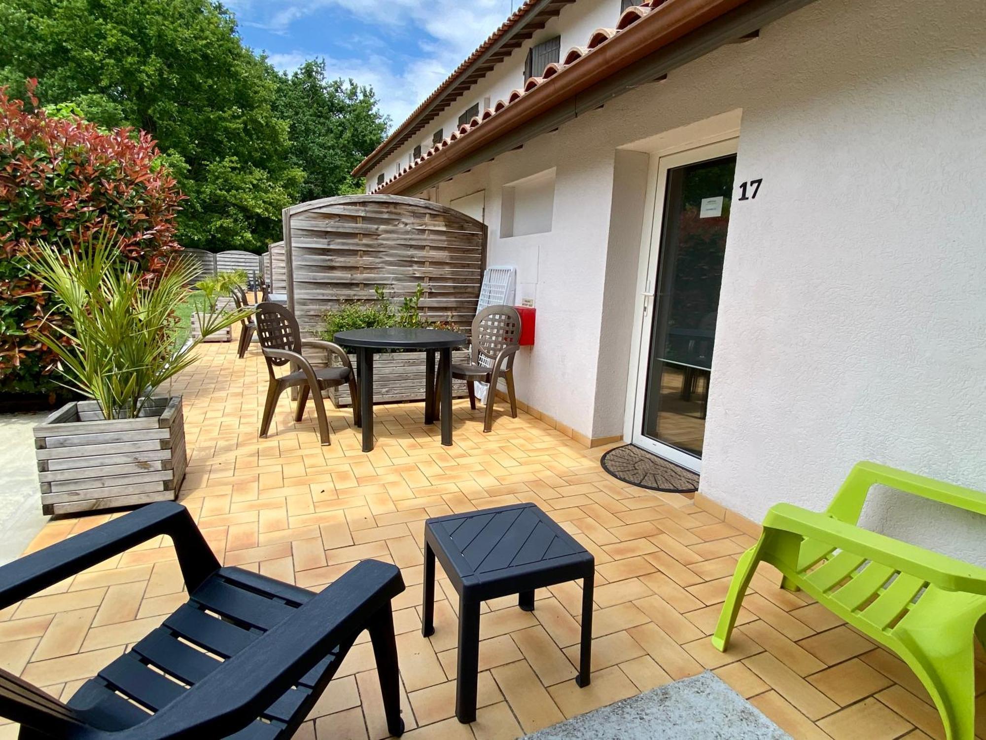 ביסקארוס Hotel La Ferme D'En Chon חדר תמונה