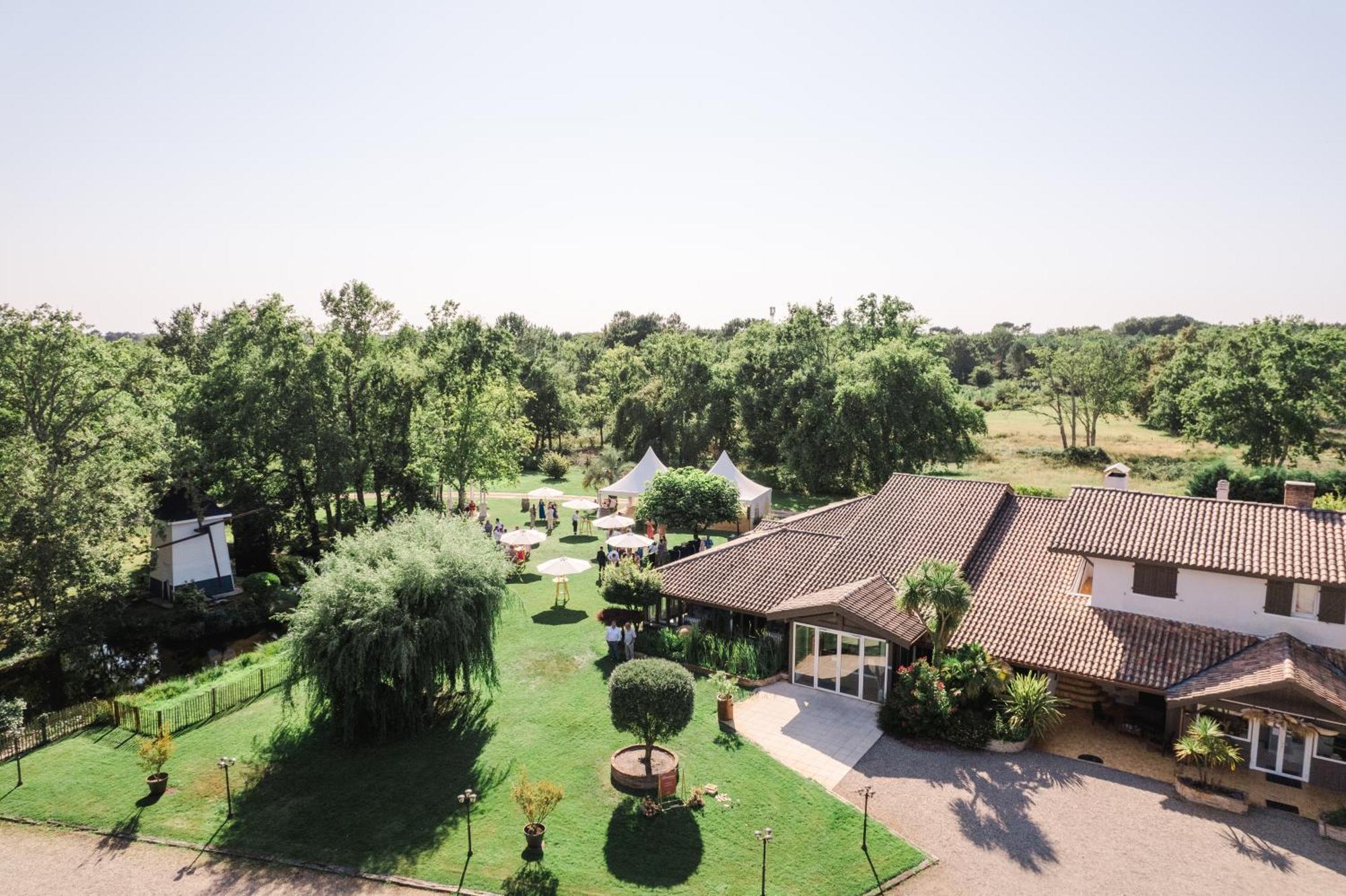 ביסקארוס Hotel La Ferme D'En Chon מראה חיצוני תמונה