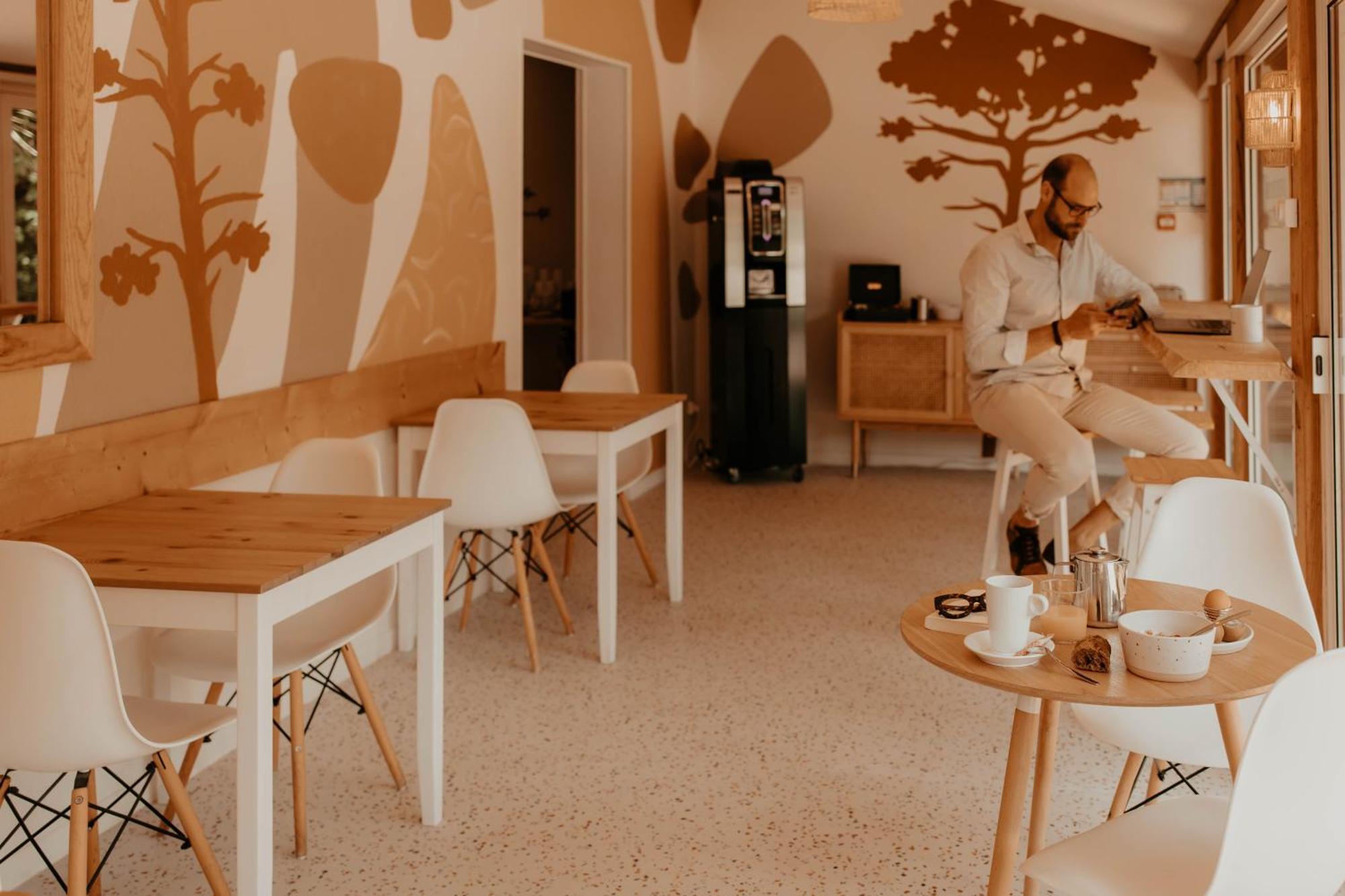 ביסקארוס Hotel La Ferme D'En Chon מראה חיצוני תמונה