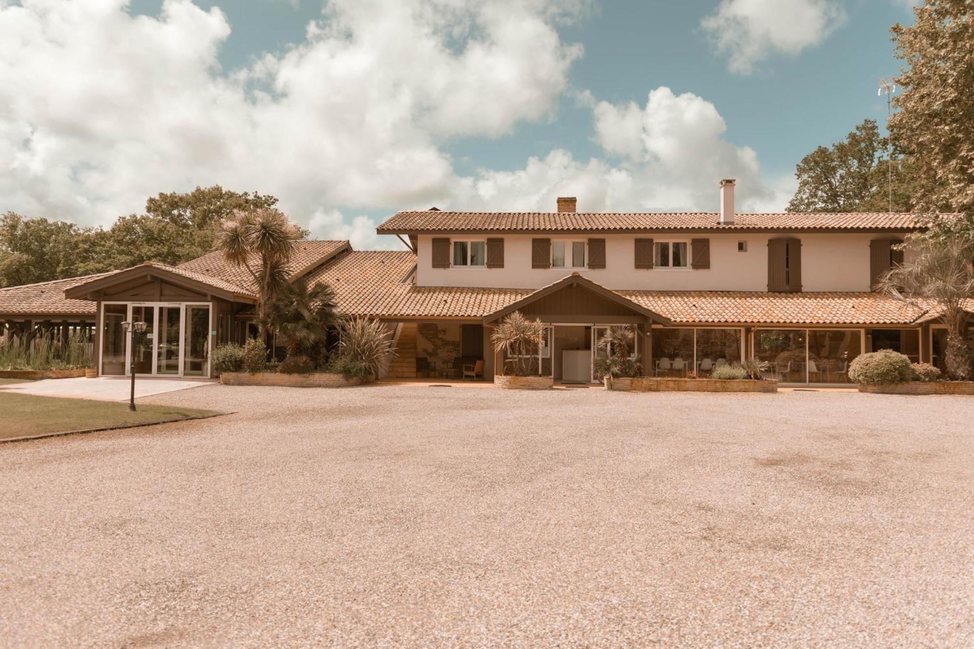 ביסקארוס Hotel La Ferme D'En Chon מראה חיצוני תמונה