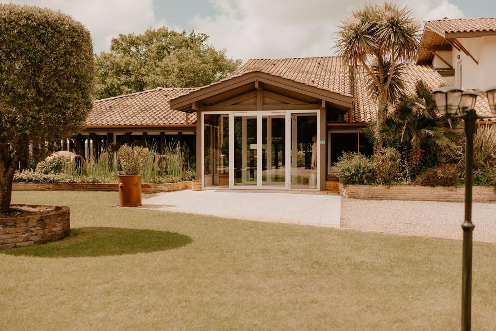ביסקארוס Hotel La Ferme D'En Chon מראה חיצוני תמונה
